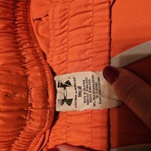 2pr Under Armour Women's Vibrant Orange Athletic Shorts